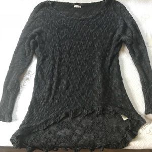 Charcoal gray sweater